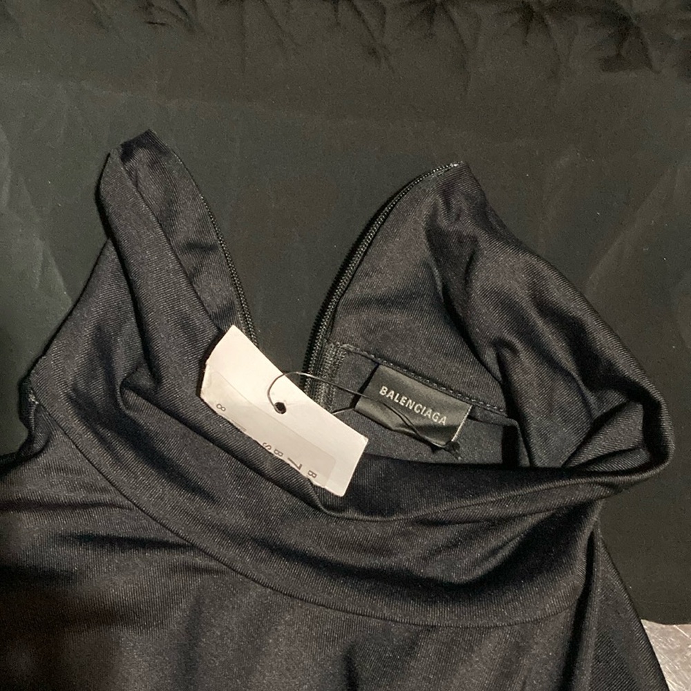 Black Balenciaga NWT turtleneck top